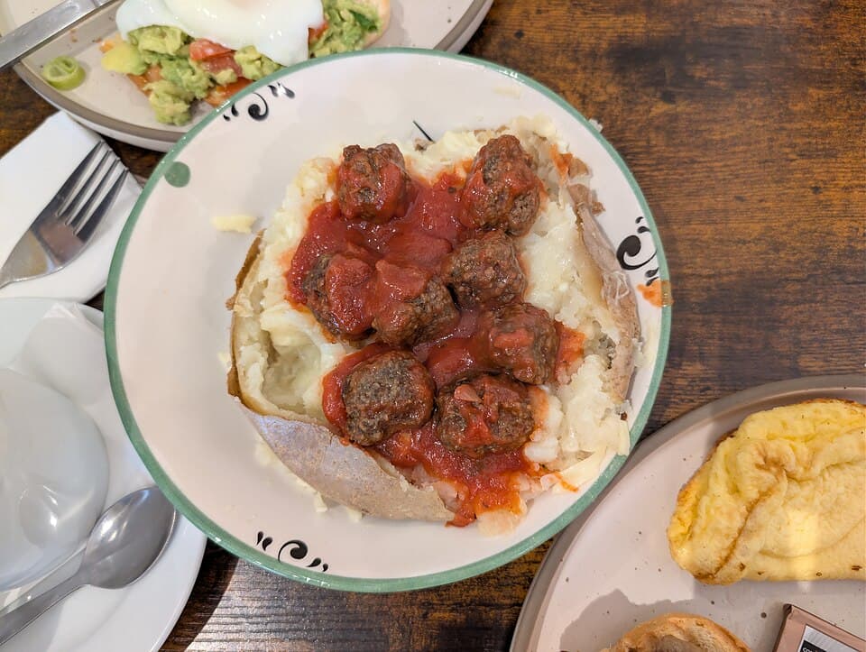 Foto de Albóndigas al Horno con Salsa de Tomate