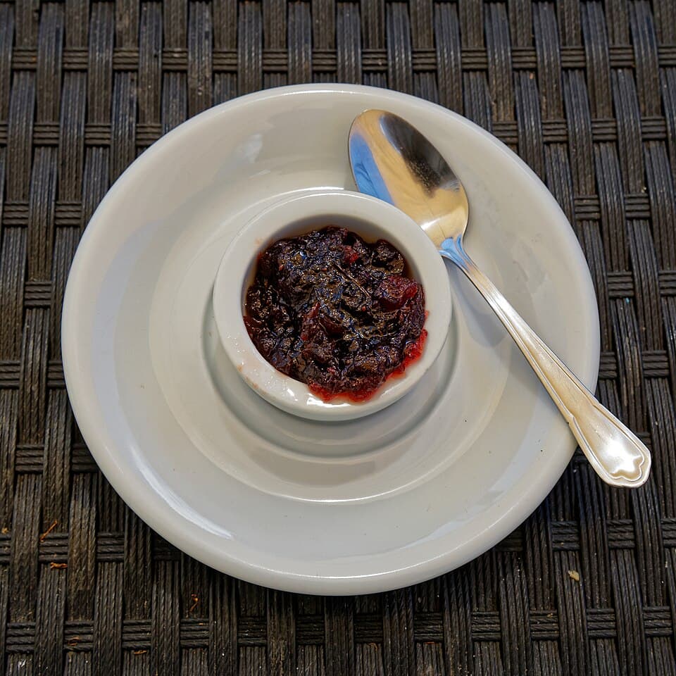 Foto de Mermelada de arándanos y manzana