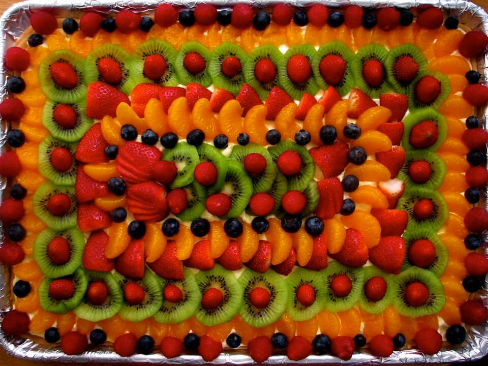 Foto de Pizza de frutas