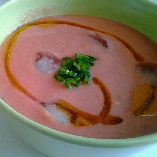 Foto de Gazpacho con verduras