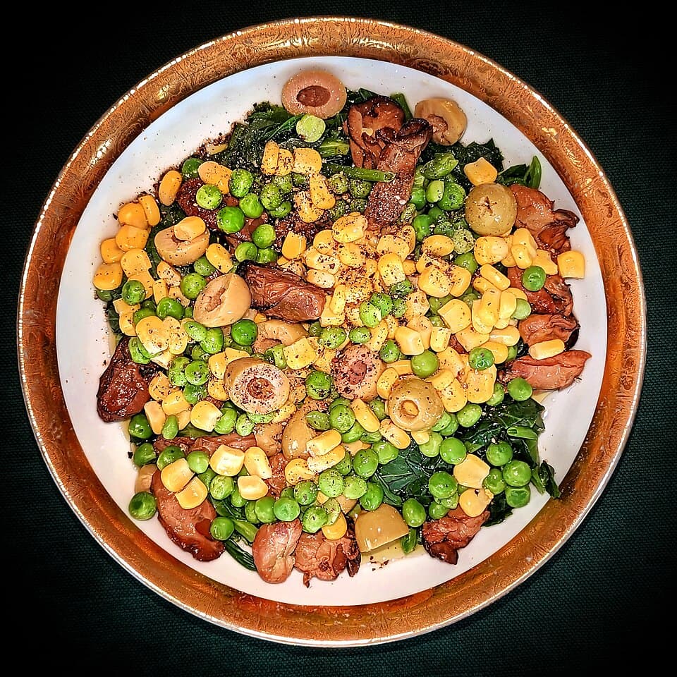 Foto de Ensalada verde con guisantes