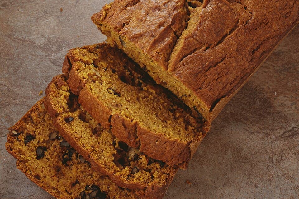 Foto de Pan de Calabaza Sin Grasa Alta en Fibra