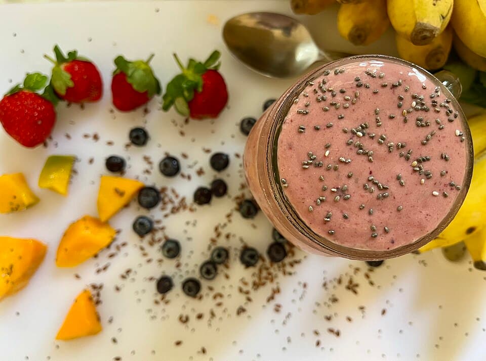 Foto de Batido de maní con proteínas