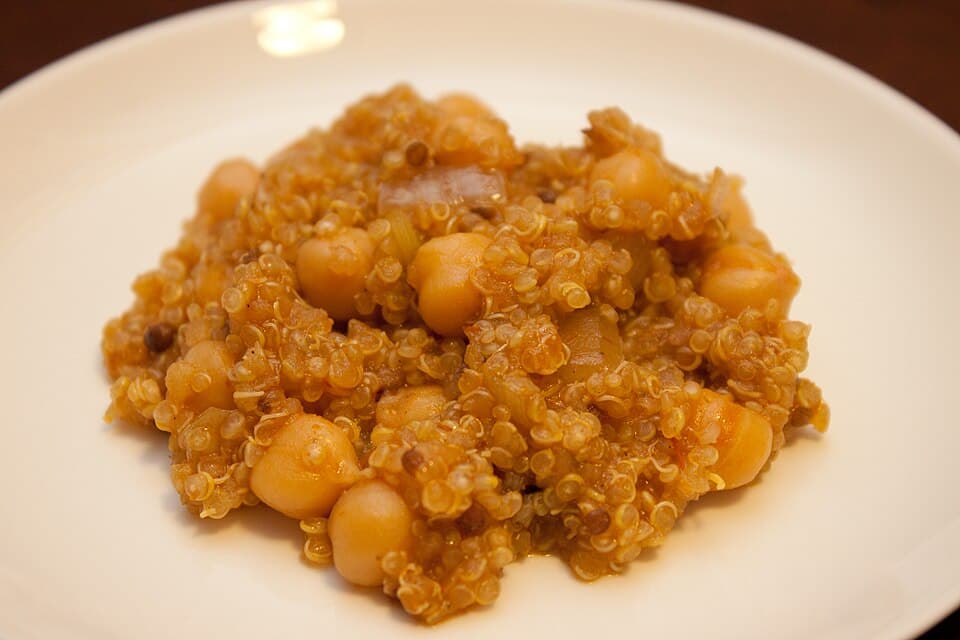 Foto de Arroz integral cocido con quinoa