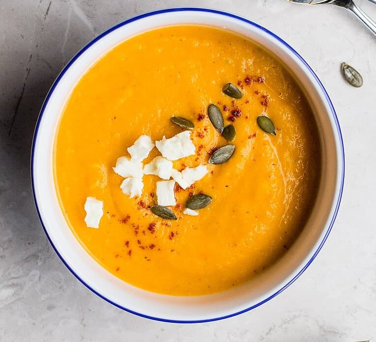 Foto de Crema de Calabaza de Otoño con Jengibre