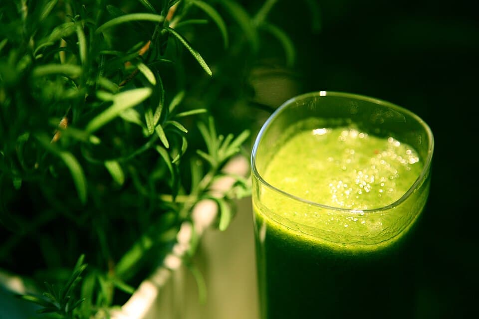 Foto de Batido verde de espinacas y plátano