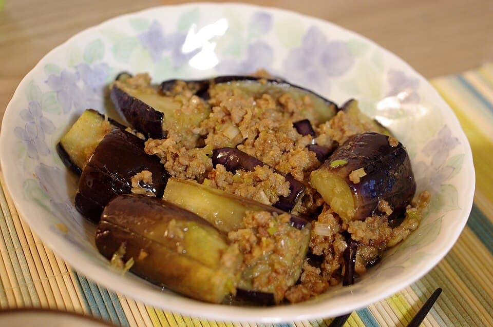 Foto de Berenjena asada con miso