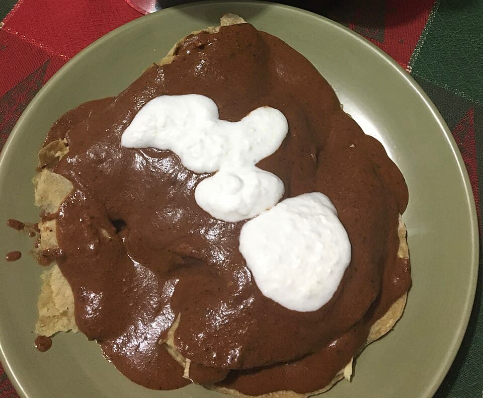 Foto de Enchiladas fáciles con queso y verduras