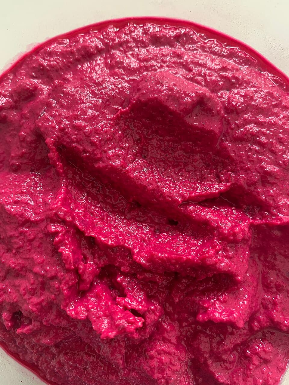 Foto de Hummus de remolacha