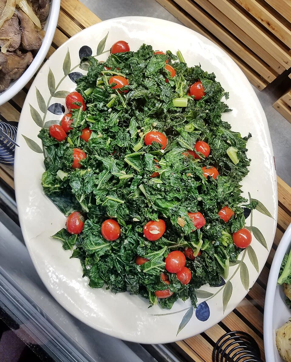 Foto de Kale y Arándanos a la Sizzle