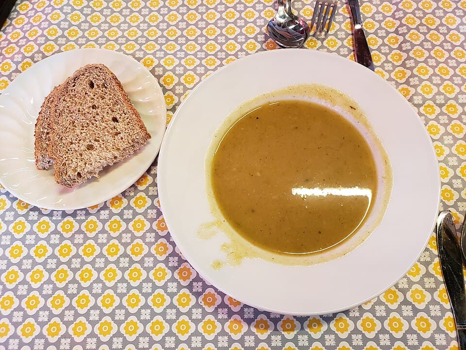 Foto de Sopa de puerro y patata
