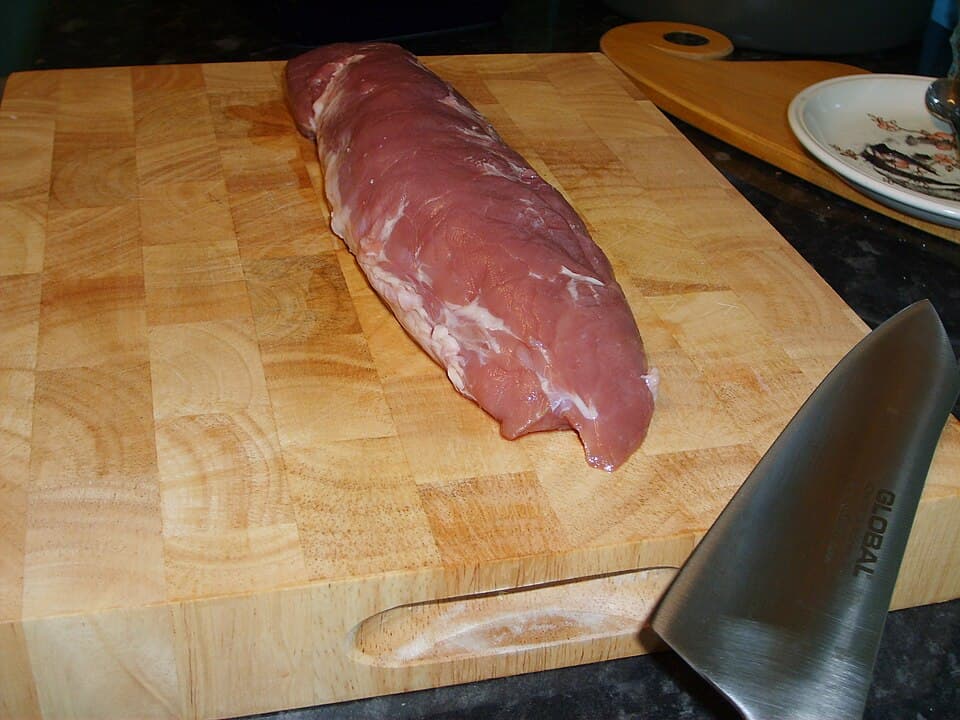 Foto de Lomo de Cerdo a la Plancha con Pimiento Rojo