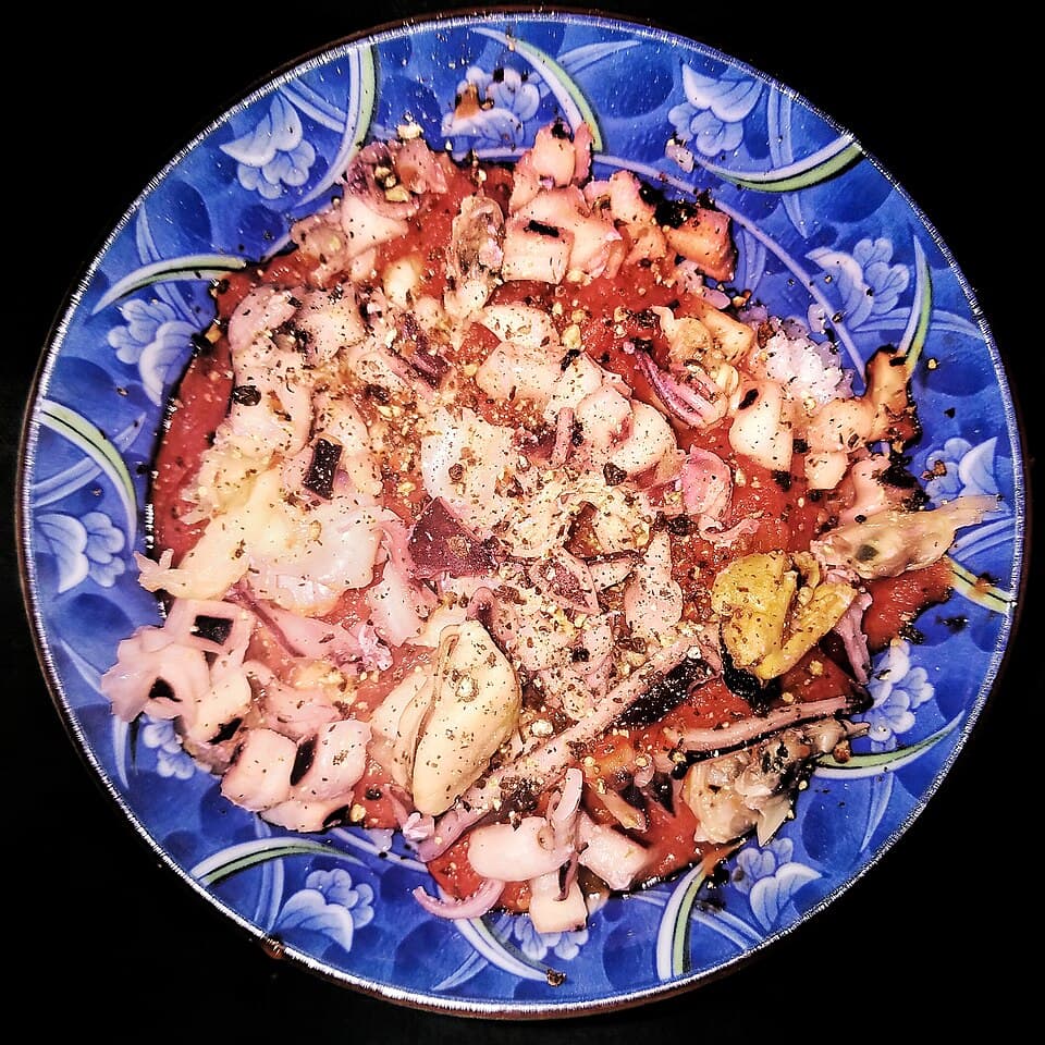 Foto de Mejillones con Tomate y Ajo