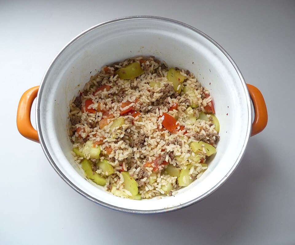Foto de Picadillo de ternera magra con calabacín