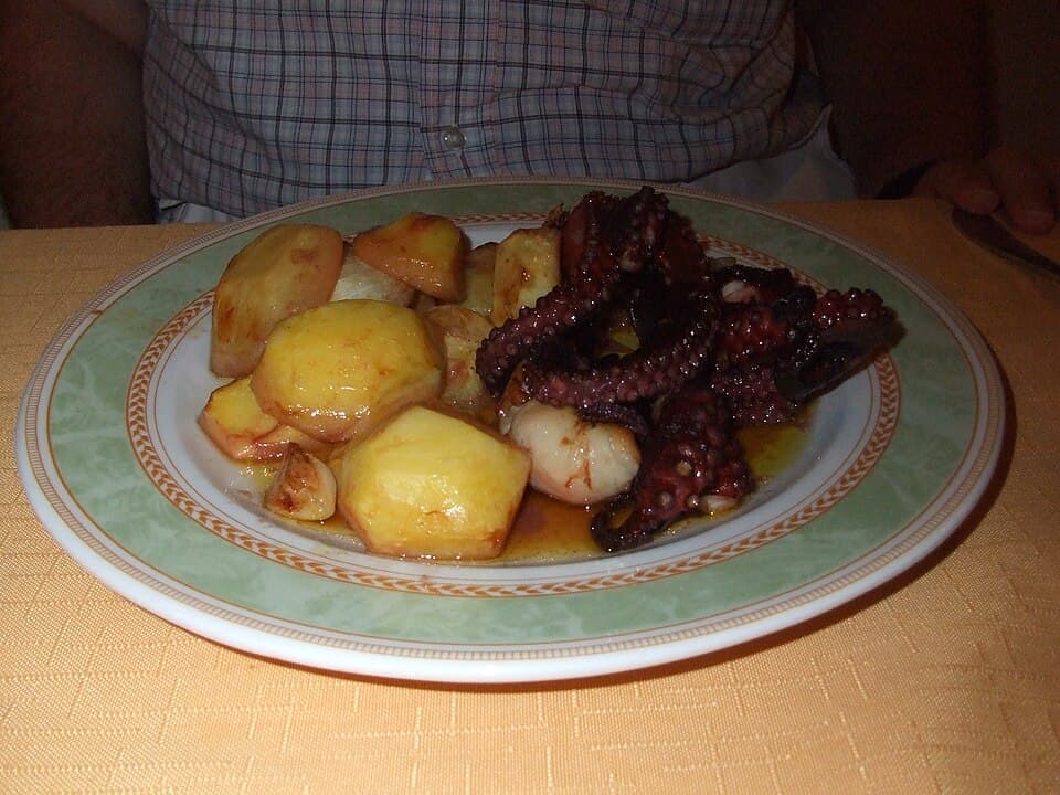 Foto de Pulpo con Patata y Pimentón