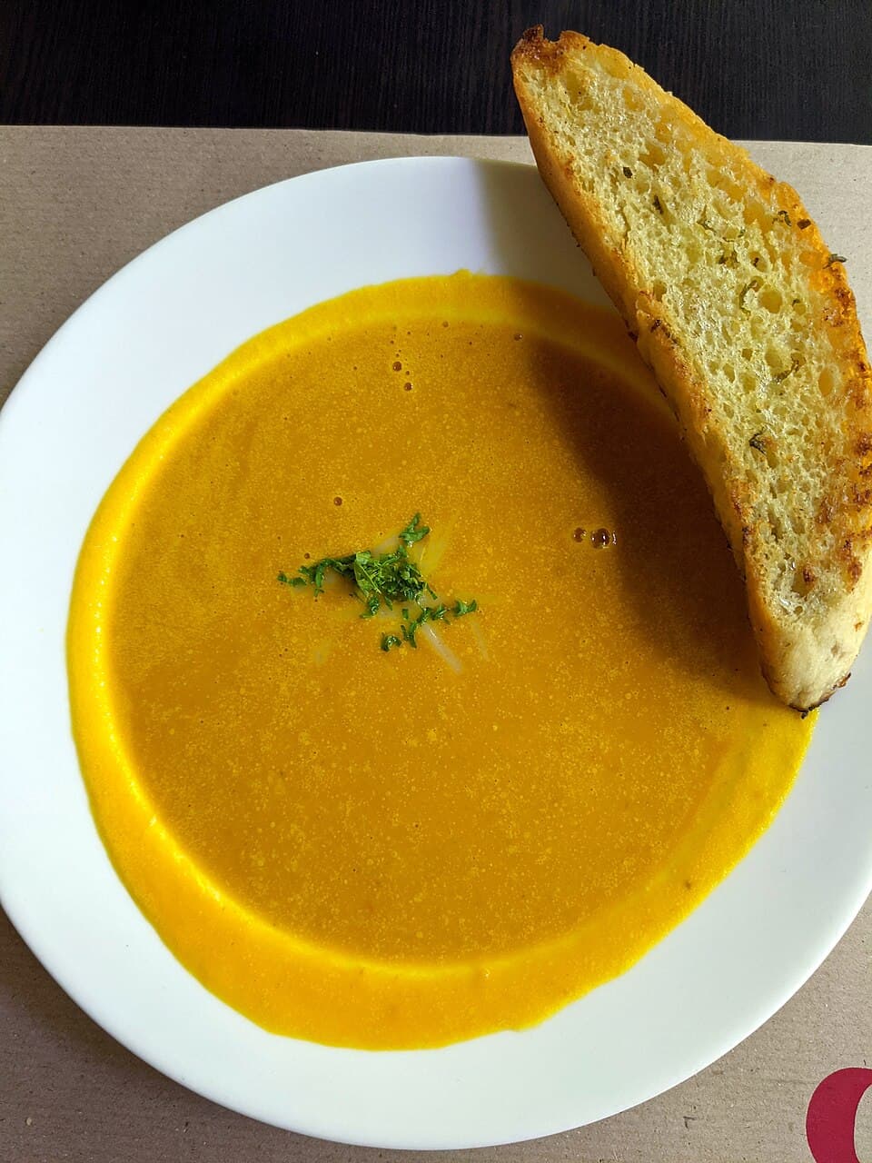 Foto de Puré de calabaza asada