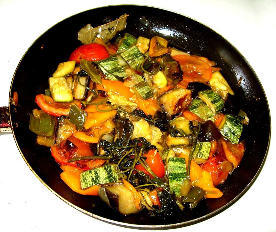 Foto de Ratatouille con garbanzos