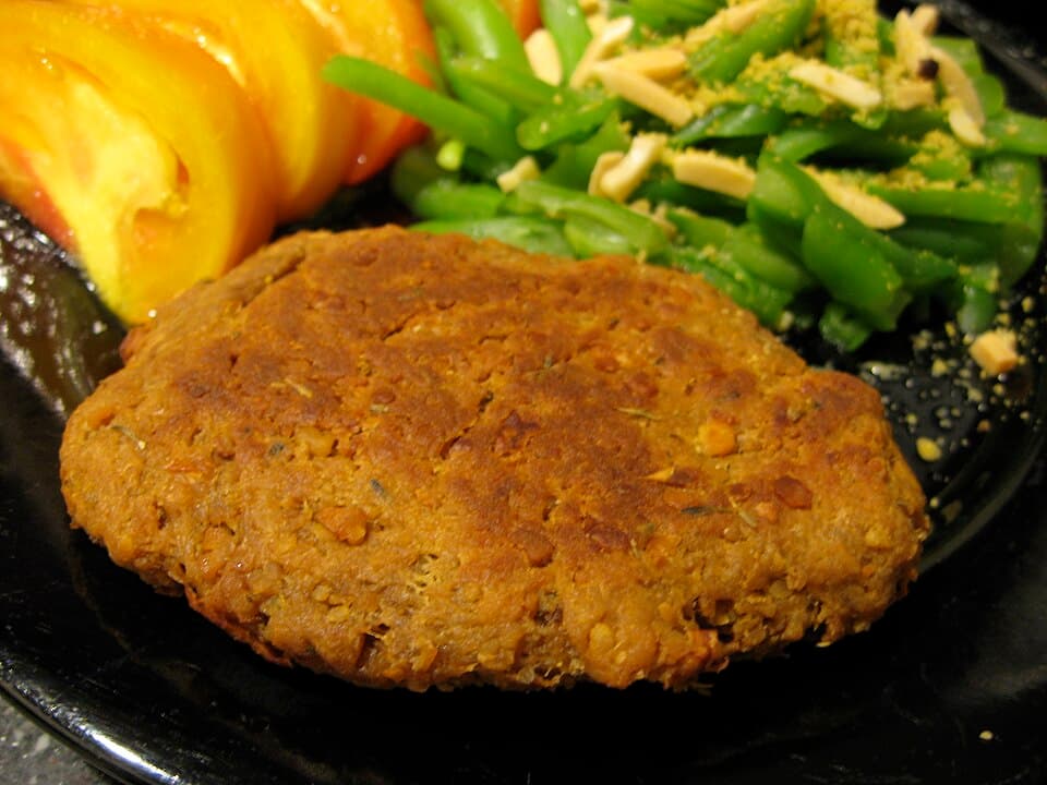 Foto de Plato de verduras asadas con garbanzos