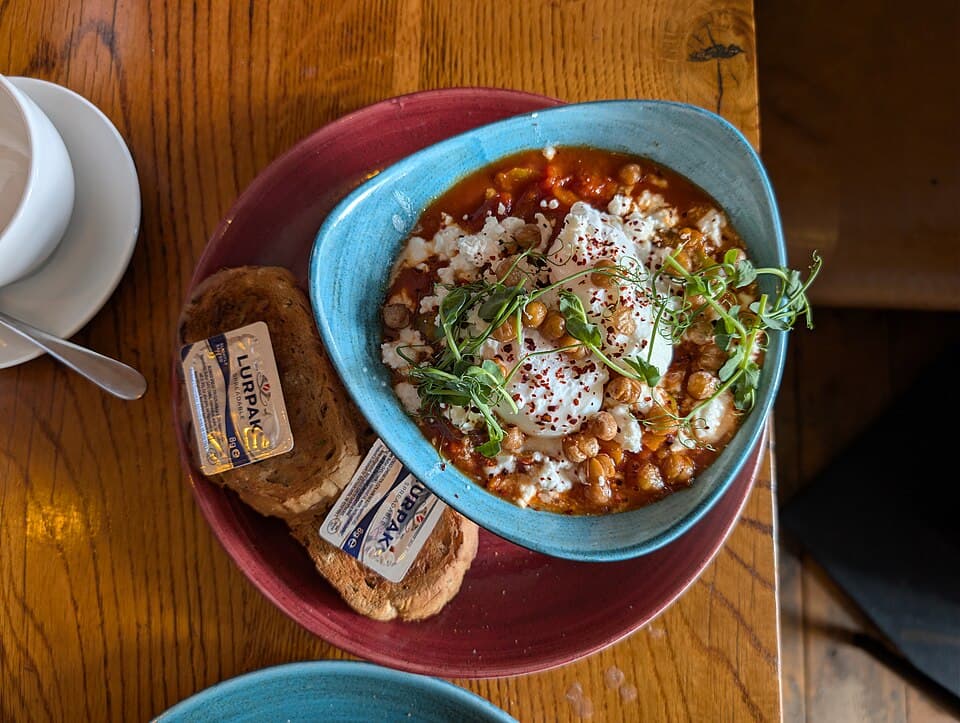 Foto de Shakshuka con garbanzos