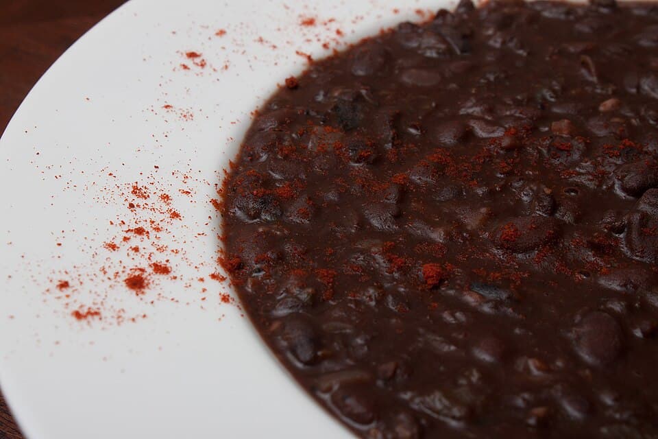 Foto de Sopa de Alubias Negras