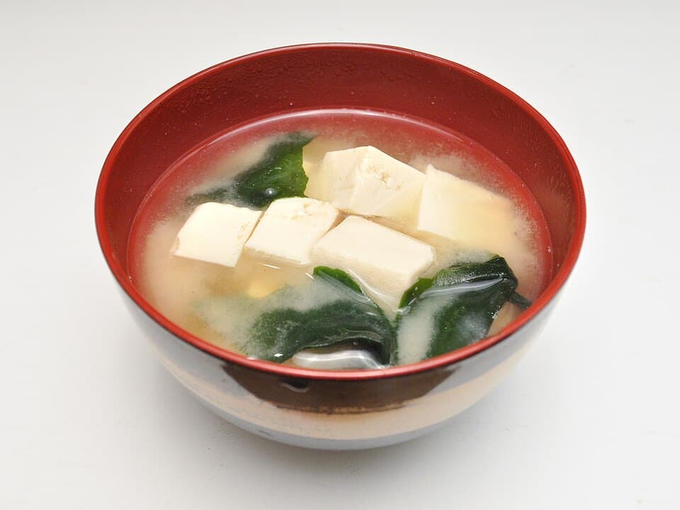 Foto de Sopa de miso con tofu y champiñones