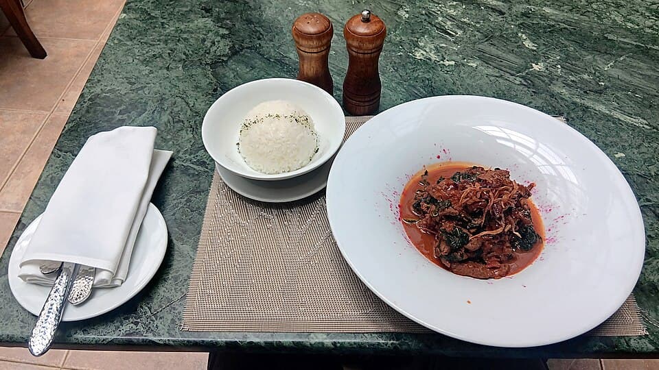 Foto de Ternera salteada con pimientos y cebolla