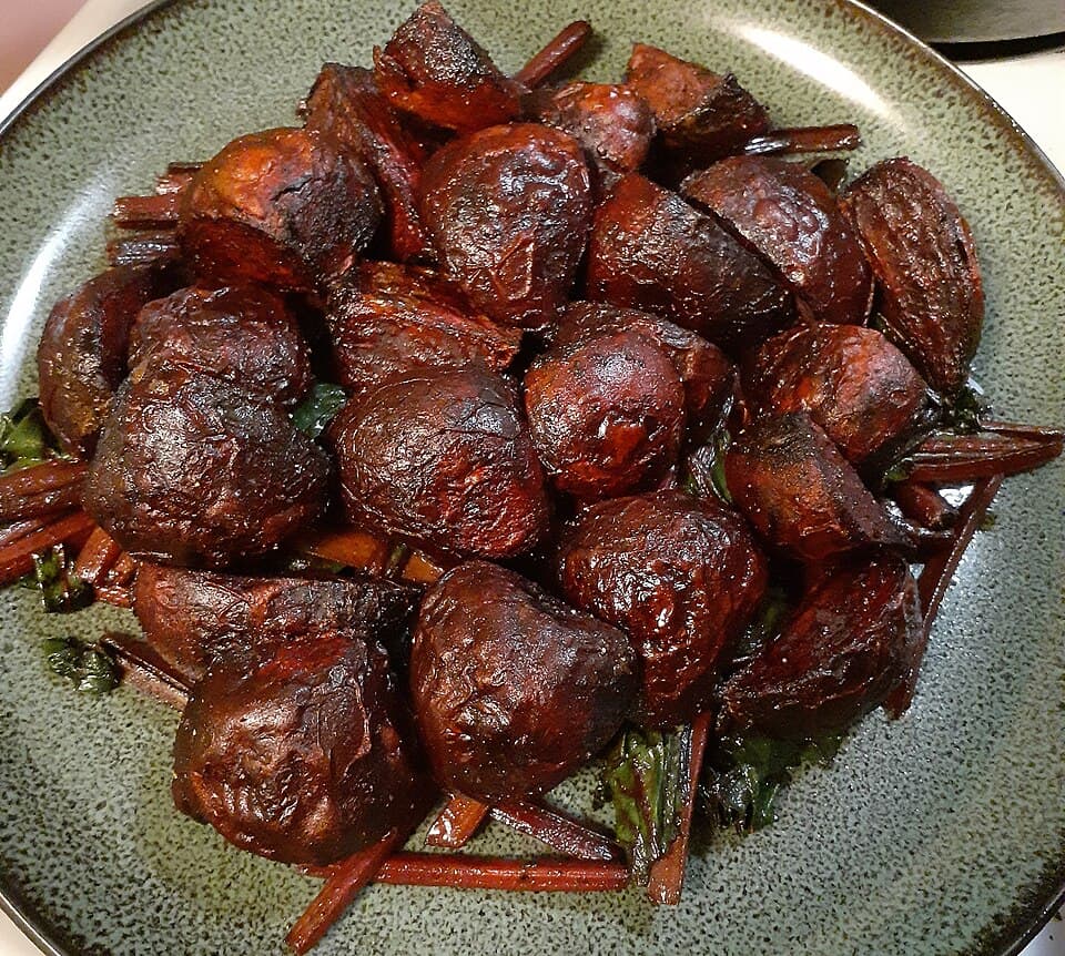 Foto de Kebab de remolachas tropicales