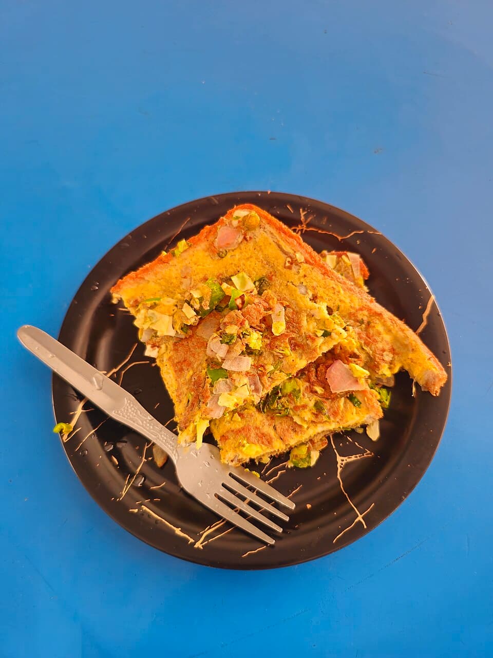 Foto de Vegetariano Omelette en una Taza