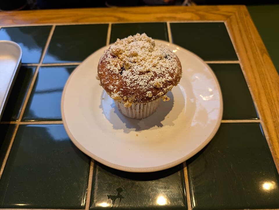 Foto de Muffins de avena y arándanos